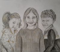 Louise, Olivia en Robin